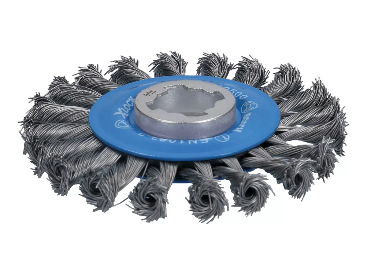 Brosse circulaire XLock fils torsadés Heavy for Metal Bosch
